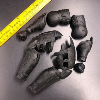 Hot Toys Mms432 1/6 Justice League Batman Arm & Leg Armor For 12 " Figure
