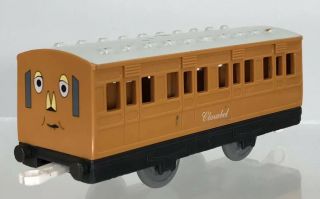 Thomas The Train & Friends Clarabel Trackmaster 4.  5” Tan Passenger Coach Car