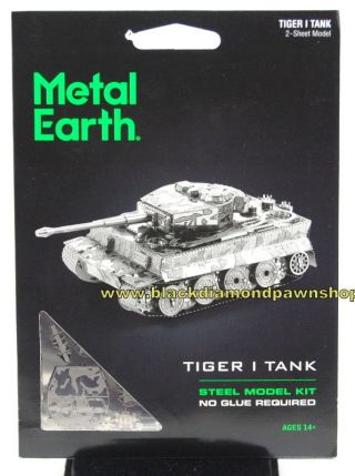 Metal Earth Ford Tiger 1 Tank 3d Metal Model Mms203
