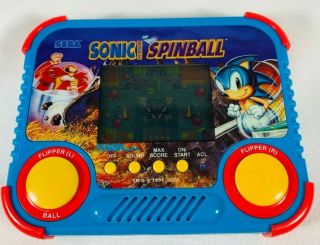 Vintage 1994 Sega Sonic The Hedgehog Spinball Electronic Tiger Handheld Game