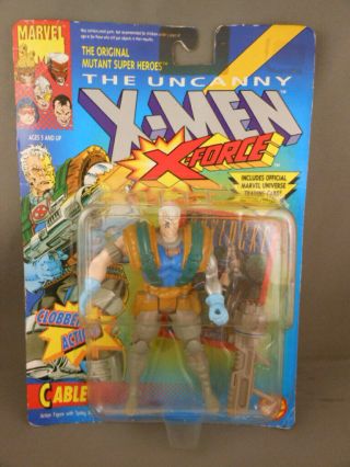 Toybiz Cable The Uncanny X Men X - Force Marvel Figure Clobber Action Psylocke