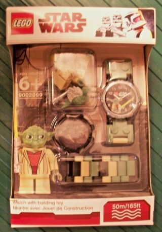 Star Wars Lego 9002069 Yoda Watch And Building Toy In 2010