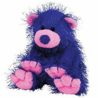 Ty Punkies - Zapp The Bear (8.  5 Inch) - Mwmts Stuffed Animal Toy