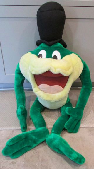 48 " Jumbo Large Plush Stuffed Animal Toy Prop Warner Bros Looney Tunes Wb Frog