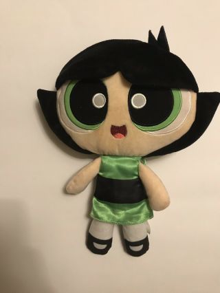 Powerpuff Girls Green Buttercup Doll 12 " Plush Toy Soft