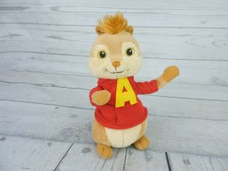 Ty Alvin And The Chipmunks Plush 7 " Stuffed Animal 2013 Beanie Baby Doll Toy