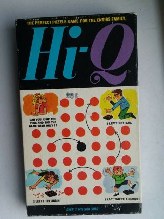 Hi - Q Vintage Kohner Puzzle Game 1969/70