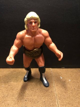 1990 Galoob Wcw Ric Flair Vintage Wrestling Figure Complete With Belt