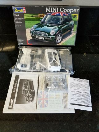 Revell Mini Cooper Sports Car 1/24 Scale Model Kit