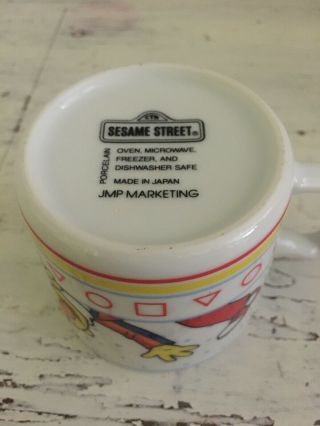 VTG Bert & Ernie Sesame Street Coffee Cup Mug Porcelain Made in Japan 3