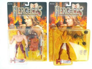 Hercules I & Iii The Legendary Journeys Toy Biz Figures