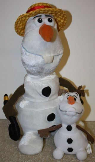 12 " Disney Frozen Singing " In Summer " Olaf And Disney 6 " Olaf With Antlers