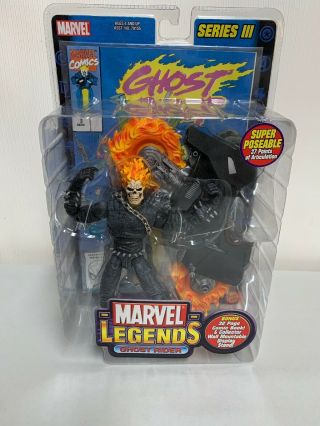 Marvel Legends Ghost Rider X - Men Series Iii 3 Moc Toybiz Toy Biz