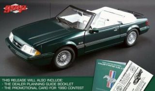 Gmp Acme 1:18 1990 Ford Mustang Lx 7 - Up 7up Convertible 702 Made