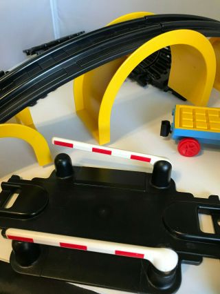 Playmobil 123 Train & Bridge Tracks Set Complete 6606 VGC hill 3