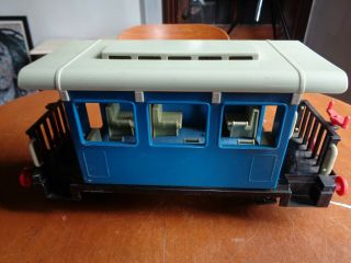 Vintage Playmobil 1980 Geobra Passenger Train Car G Scale 2