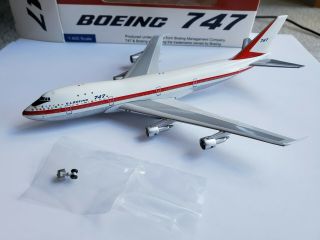 Aeroclassics 1:400 Boeing 747 - 100 N7470 First Flight Airline Logos Rare &