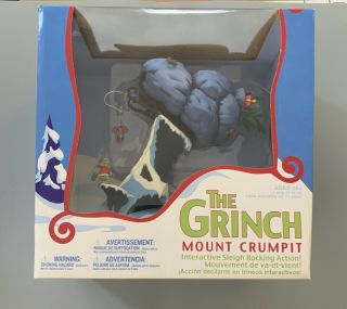 Dr.  Seuss How The Grinch Stole Christmas Mount Crumpit Diorama Mcfarlane