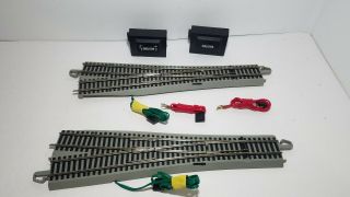 Bachmann Model Railroad Nickel Steel E - Z Track Ho Gauge 5 Y Remote Switch 44569