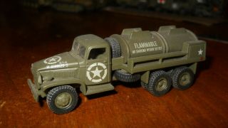 Roco Minitank,  Wwii Us Army Field Fuel Truck,  Decaled,  Painted,  Weathered,  Sharp