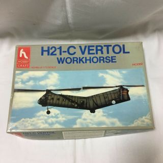 Hobby Craft Vertol H21 - C Workhorse Hc2302 1/72 Model Kit F/s