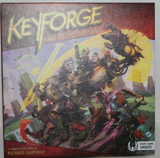 Keyforge Call Of The Archons Starter Set - Complete With 8 Extra Decks - Euc