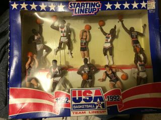 Team Usa Basketball Starting Lineup 1992 Figure Set