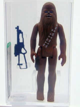 1977 Kenner Star Wars Loose Chewbacca,  Hk,  Afa Grade 75,  Ex,  /nm