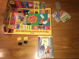 Vintage 1964 Shenanigans Board Game Milton Bradley 2