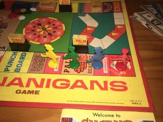 Vintage 1964 Shenanigans Board Game Milton Bradley 3