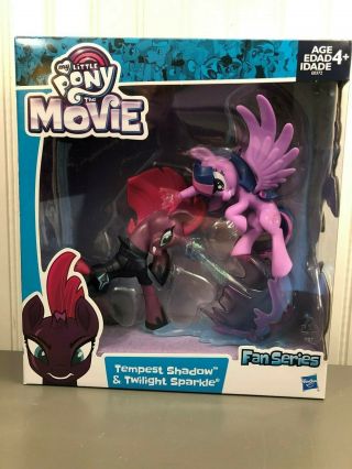 Hasbro My Little Pony The Movie Fan Series Tempest Shadow Twilight Sparkle