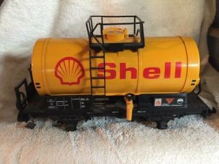 Lgb 4040s G Scale Shell Oil Tank Car,
