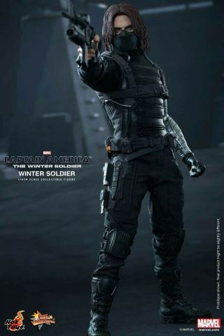 Hot Toys Mms241 Captain America Winter Soldier Bucky Barnes