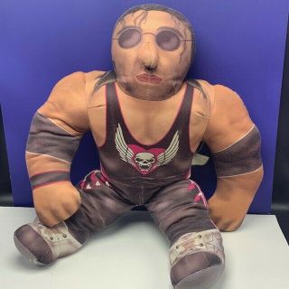 Bret Hitman Hart Wrestling Buddies Wwf Plush Wcw Figure 1998 Toy Biz Wwe Buddy