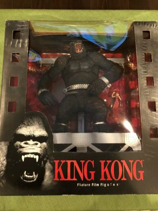 Movie Maniacs King Kong Feature Film 9 " Figure Deluxe Box Set (2000) Mcfarland