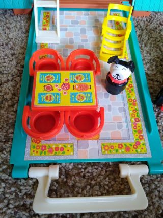 Fisher Price A Frame Play Family 990 Vintage