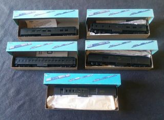 1970s Athearn Ho Scale York Central Lines Locomotive Train Models Set Of 5