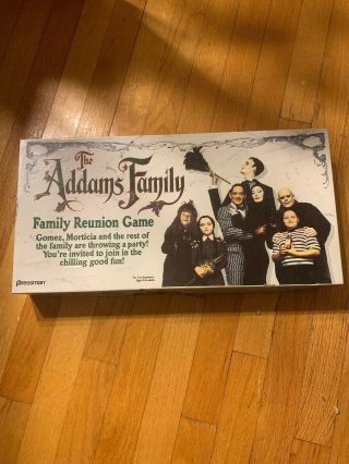 1991 The Addams Family Reunion Game Complete Rare Christina Ricci