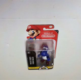 World Of Nintendo Mario Bros Blue Yoshi Walgreens Exclusive (2.  5”) Nip