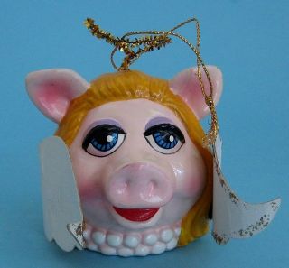 Miss Piggy Angel Ornament The Muppets 1979