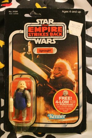 Star Wars Ugnaught 1982 Empire Strikes Back Kenner Authentic