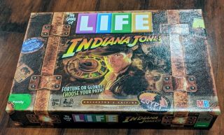 The Game of LIFE Indiana Jones Edition (Board Game) 2008 2