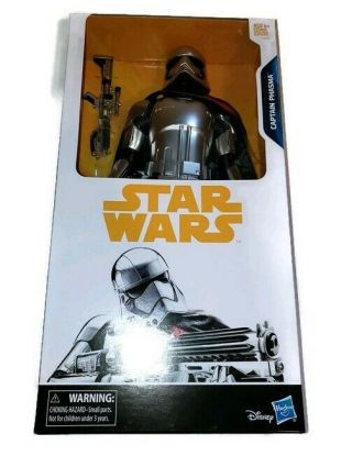 Disney Hasbro Star Wars The Last Jedi Captain Phasma 12 " Figure W/blaster