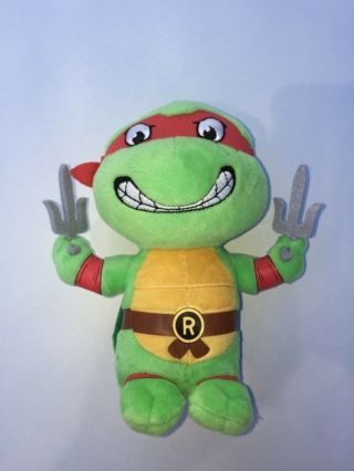 Rafael Ty Beanie Babies Teenage Mutant Ninja Turtles Red Plush Toy Tag