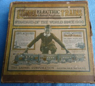 Lionel Pre - War O Scale Outfit 292 Lionel Train Set Box Only