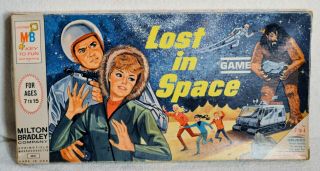 1965 Lost In Space Board Game Vintage Milton Bradley 4631 Cbs Tv Show