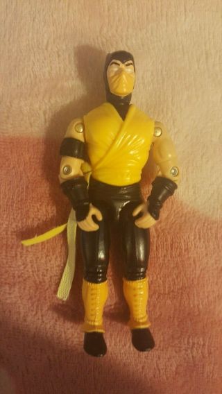 Vintage Gi Joe Action Figure 1994 Mortal Kombat Scorpion