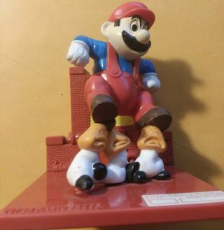 Vintage Nintendo 1988 Mario Bros.  Hasbro Trophy Trophies Bookend Rare