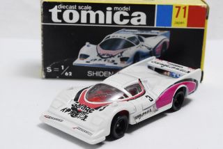 Tomica Black Box Domestic Series No.  71 Moon Craft Shiden 77 Bmw 1:62 Scale