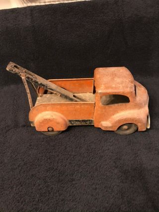 VINTAGE MINNITOY TOY TOW TRUCK EARLY VERSION.  40 ' S - 50 ' S 15 